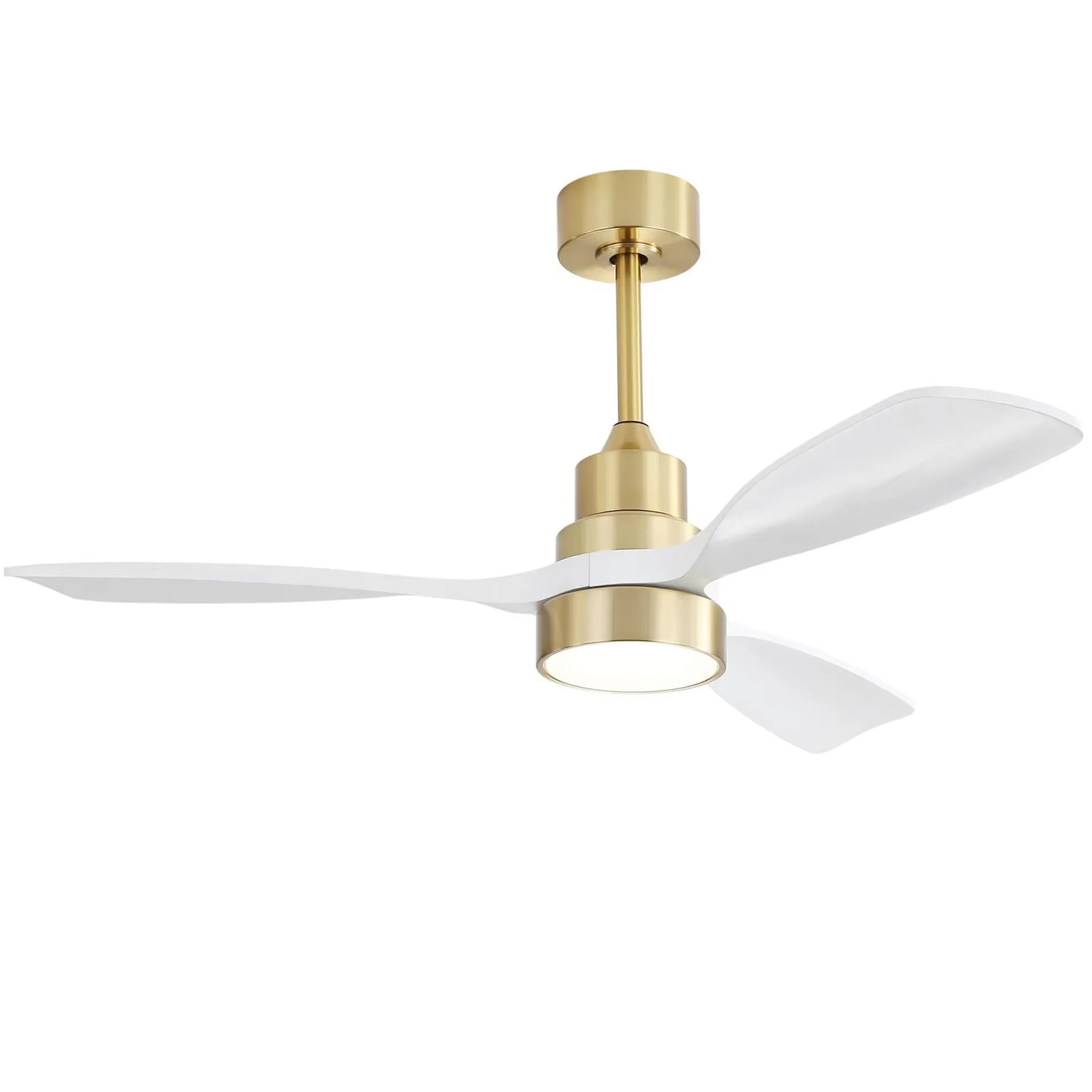 Modern 48-Inch Ceiling Fan with LED DC 6-Speed High Wind Speed with Remote Control