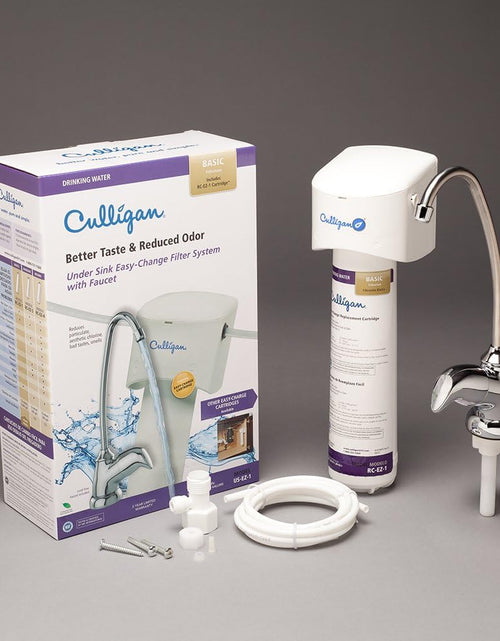 Load image into Gallery viewer, - US-EZ-1 US 1 Ez-Change Under-Sink Drinking Water Filtration System with Dedicated Faucet and Filter, 3,000 Gallon, Chrome
