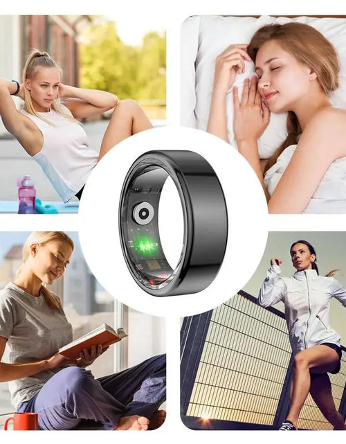 Load image into Gallery viewer, 2024 NEW Smart Ring Multifunctional Step Health Tracker Heart Rate Blood Oxygen Monitor Waterproof Men Women Fitness
